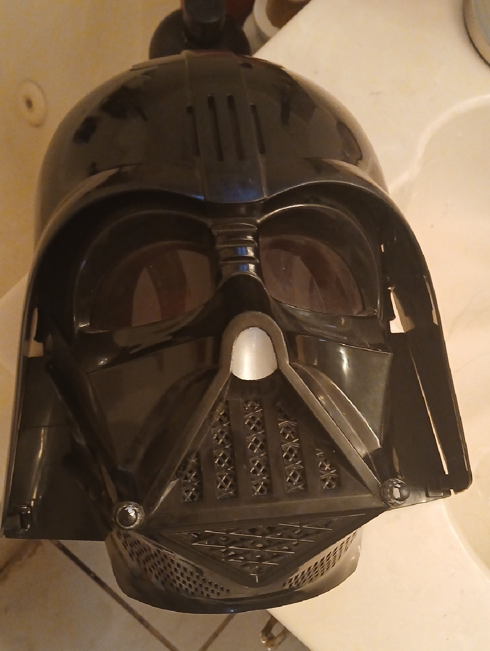 Hasbro Black Darth Vader Helmet,voice Mask-hasbro